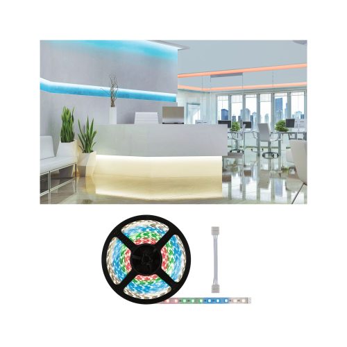 Paulmann, Paulmann MaxLED 500 71044 LED-Streifen-Erweiterung mit Stecker 24 V 10 m RGBW 10 m