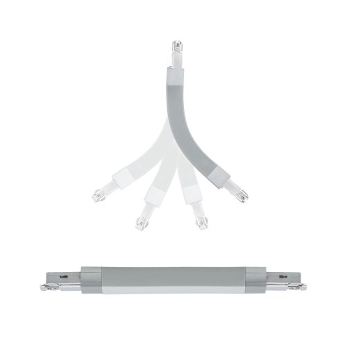 Paulmann, Paulmann 95325 Hochvolt-Schienensystem-Komponente Flexverbinder Chrom (matt)