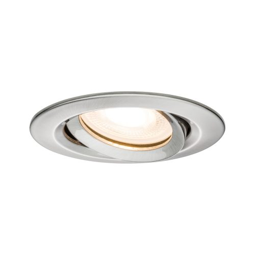 Paulmann, Paulmann Nova Bad-Einbauleuchte LED GU10 7 W IP65 Eisen (gebürstet)
