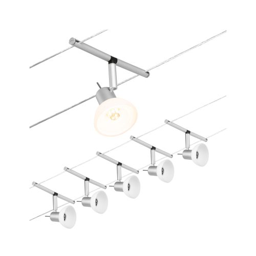 Paulmann, Paulmann Wire Systems 94448 Seil-Komplettsystem GU5.3 Chrom (matt)