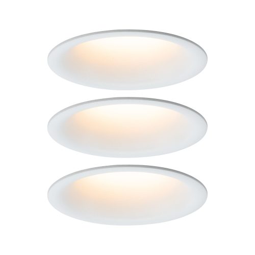 Paulmann, Paulmann LED-Bad-Einbauleuchte 3er Set 18 W