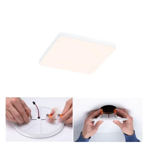 Paulmann, Paulmann 79942 LED-Einbaupanel 8.5 W Warmweiß Weiß