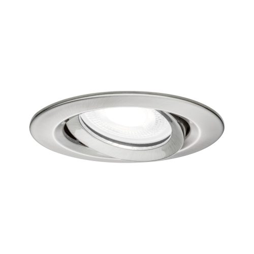 Paulmann, Paulmann Nova Plus Bad-Einbauleuchte LED GU10 6 W IP65 Eisen (gebürstet)