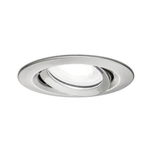 Paulmann, Paulmann Nova Plus Bad-Einbauleuchte LED GU10 6 W IP65 Eisen (gebürstet)