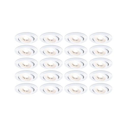 Paulmann, Paulmann 99997 Einbauleuchte LED 4.8 W Weiß (matt)
