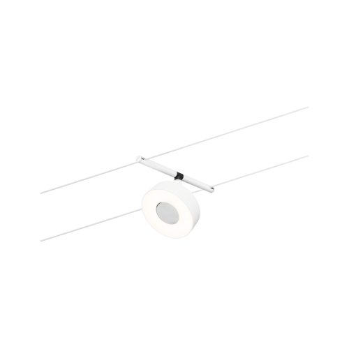 Paulmann, Paulmann WS DC Circle Niedervolt-Seilsystem-Leuchte LED Weiß (matt), Chrom