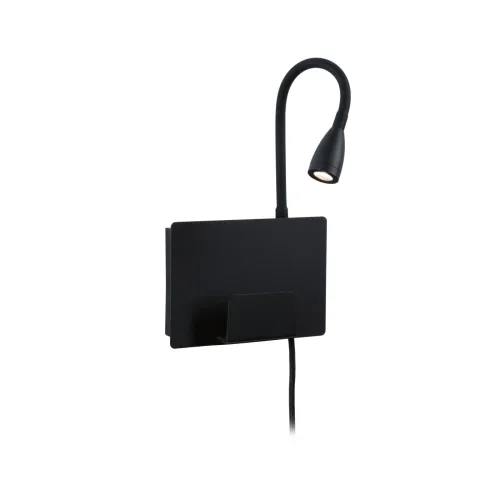 Paulmann, Paulmann Halina 71101 Wandleuchte 2.4 W LED Schwarz (matt)