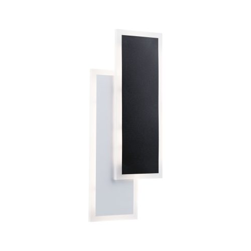 Paulmann, Paulmann 71167 LED-Wandleuchte 8 W LED Weiß, Schwarz