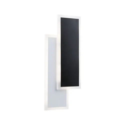 Paulmann, Paulmann 71167 LED-Wandleuchte 8 W LED Weiß, Schwarz