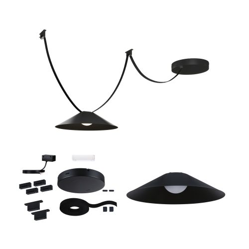undefined, Paulmann "ULine Gurt Cone Starterset 5m 12W Schwarz"