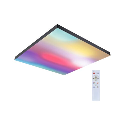 Paulmann, Paulmann Velora Rainbow 79909 LED-Deckenleuchte 31.00 W Warmweiß Schwarz