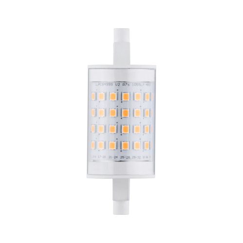 Paulmann, Paulmann 28838 LED EEK E (A - G) R7s Stabform 9 W Warmweiß (Ø x H) 28 mm x 78 mm 1 St.