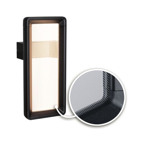 Paulmann, Paulmann Reana 93109 LED-Außenwandleuchte mit Bewegungsmelder LED 3 W Anthrazit