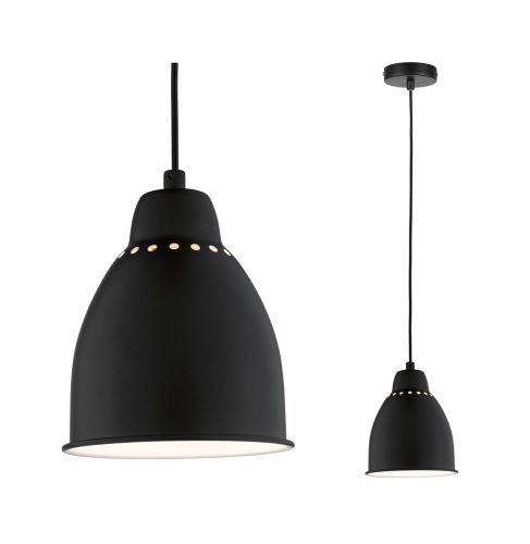 Paulmann, Paulmann 79763 Pendelleuchte E27 Schwarz