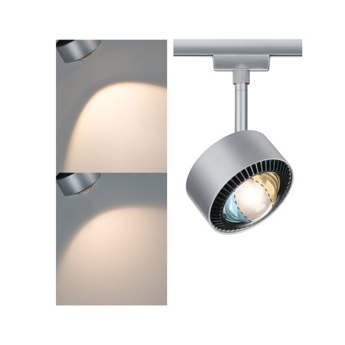 Paulmann, Paulmann Aldan LED-Schienenstrahler URail LED fest eingebaut 8 W LED Chrom (matt)