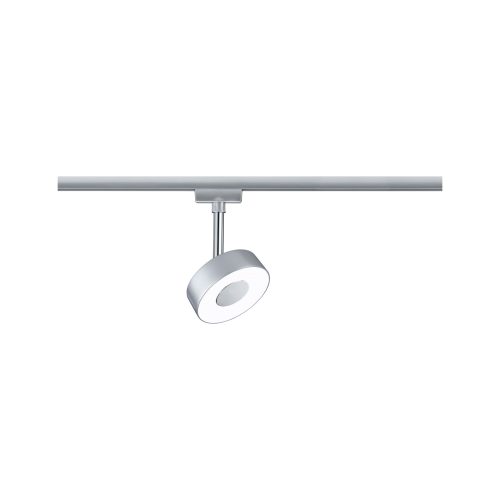 Paulmann, Paulmann Spot Circle Hochvolt-Schienensystem-Leuchte URail LED fest eingebaut 5 W LED Chrom (matt)
