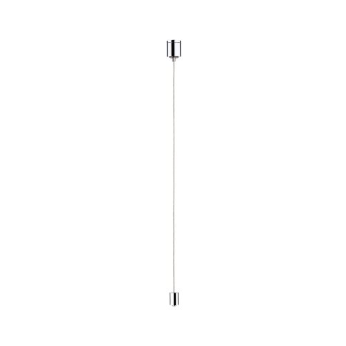 Paulmann, Paulmann 95150 VariLine Hochvolt-Schienensystem-Komponente Seilabhängung Aluminium (gebürstet)