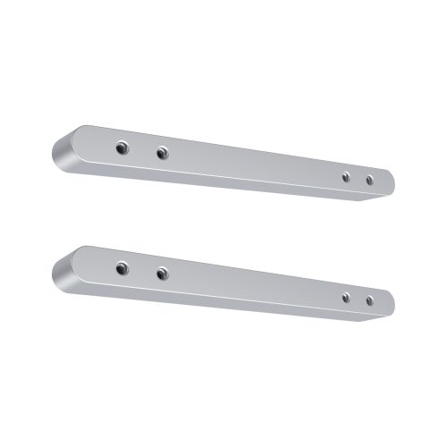 Paulmann, Paulmann Wire Corduo Design Mount Set 94603 Niedervolt-Seilsystem-Komponente Wandhalter Chrom (matt)