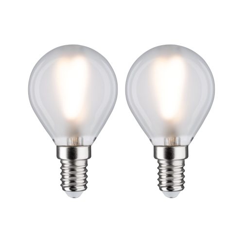 Paulmann, Paulmann 28638 LED EEK G (A - G) E14 3 W Warmweiß (Ø x H) 45 mm x 78 mm 2 St.