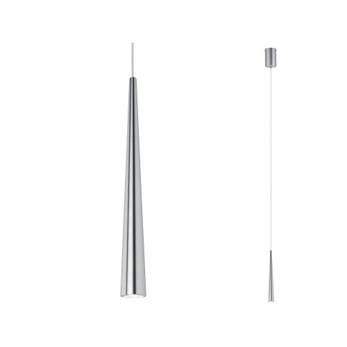 Paulmann, Paulmann Gutta 70929 LED-Pendelleuchte LED LED fest eingebaut 7 W Aluminium (gebürstet)