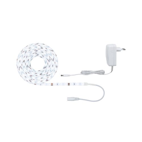 Paulmann, Paulmann SimpLED 78975 LED-Streifen-Komplettset mit Stecker 12 V 5 m Tageslichtweiß 1 St.