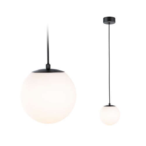 Paulmann, Paulmann Gove 71073 LED-Pendelleuchte LED 9 W Schwarz (matt), Satin