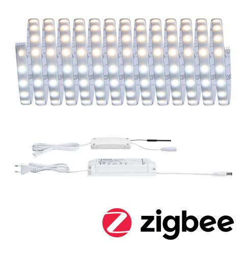 Paulmann, Paulmann 78873 LED-Streifen-Basisset mit Stecker 230 V 5 m Warmweiß 1 Set