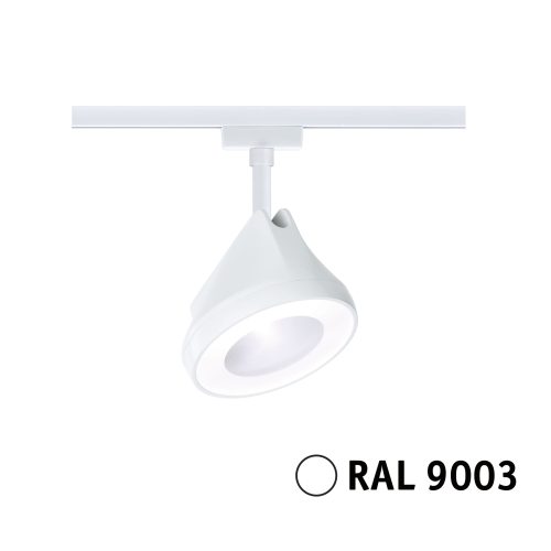 Paulmann, Paulmann Arena Hochvolt-Schienensystem-Leuchte URail 15.1 W LED Signal-Weiß