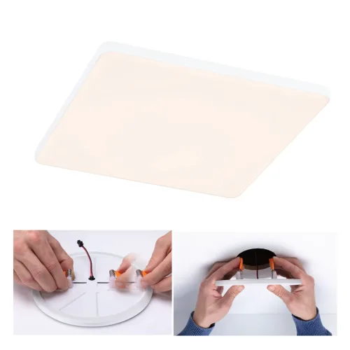 Paulmann, Paulmann 79949 LED-Einbaupanel 17 W Warmweiß Weiß