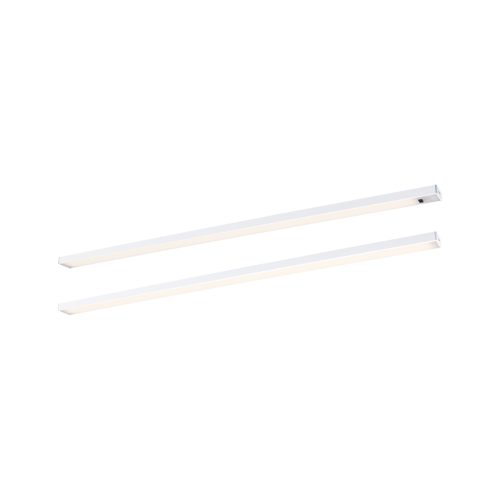 Paulmann, Paulmann Inline LED-Unterbauleuchte-Basisset LED LED fest eingebaut 6 W Warmweiß Weiß (matt)