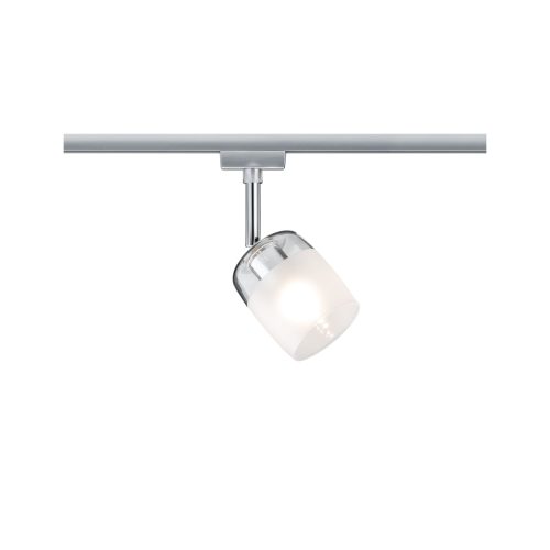 Paulmann, Paulmann Blossom Hochvolt-Schienensystem-Leuchte URail G9 10 W LED Chrom (matt), Satin