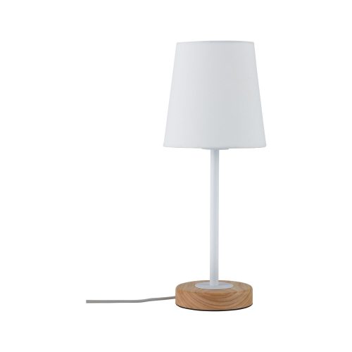 Paulmann, Paulmann Neordc Stellan 79636 Tischlampe LED E27 20 W Weiß, Holz