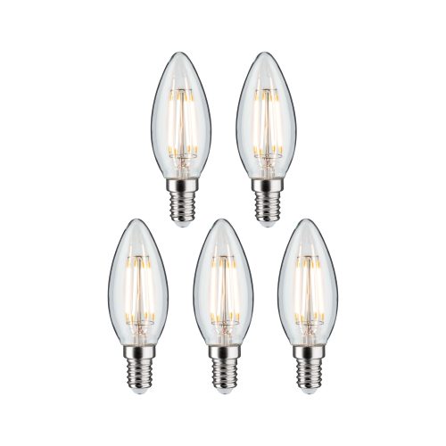 Paulmann, Paulmann 29094 LED EEK F (A - G) E14 Kerzenform 4.8 W Warmweiß (Ø x H) 35 mm x 98 mm 5 St.