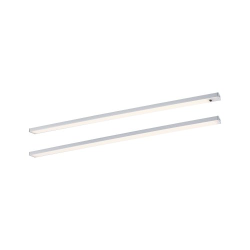 Paulmann, Paulmann Inline LED-Unterbauleuchte-Basisset 6 W Warmweiß Chrom (matt)