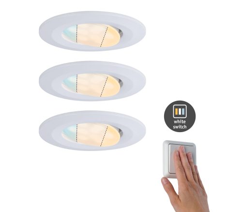 Paulmann, Paulmann 92999 HomeSpa Set Calla LED-Einbauleuchte LED 15 W Weiß