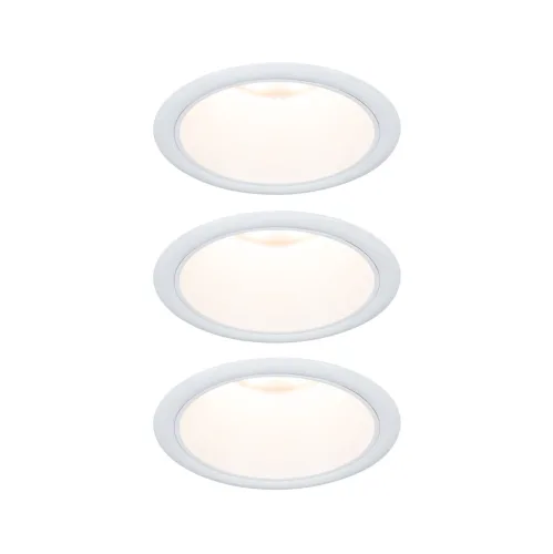 Paulmann, Paulmann 94870 Cole Coin Einbauleuchte LED LED 6 W Weiß