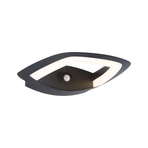 Paulmann, Paulmann Akena 94838 LED-Außenwandleuchte LED LED fest eingebaut 11 W Anthrazit