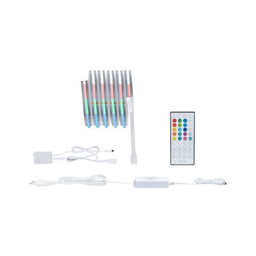 Paulmann, 71197 MaxLED Paulmann Home LED-Stripe (Starter-Kit) 10 W RGBW Weiß, Klar