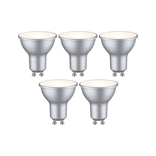 Paulmann, Paulmann 29235 LED EEK E (A - G) GU10 Reflektor 4.9 W Warmweiß (Ø x H) 51 mm x 54 mm 5 St.