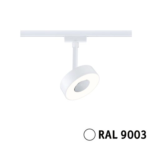 Paulmann, Paulmann Circle Hochvolt-Schienensystem-Leuchte URail 5 W Signal-Weiß