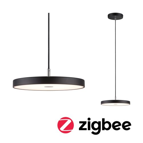 Paulmann, Paulmann Hildor 96777 LED-Pendelleuchte LED 17 W Schwarz (matt)