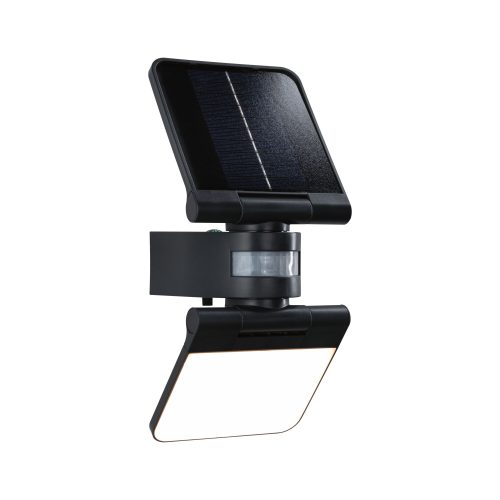 Paulmann, Paulmann 94609 Lesla Solar-Wandstrahler mit Bewegungsmelder EEK: A (A - G) 12.5 W Warmweiß Anthrazit
