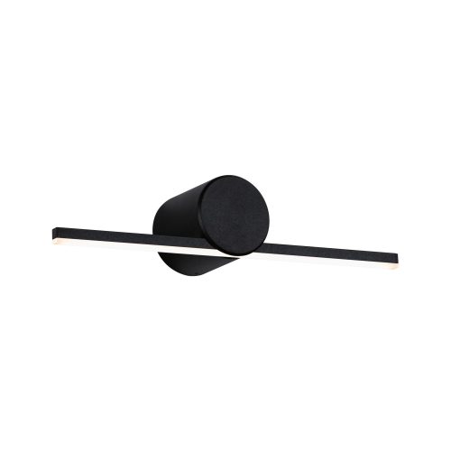 Paulmann, Paulmann Sava 75410 LED-Spiegelleuchte 4.2 W Warmweiß Schwarz (matt)