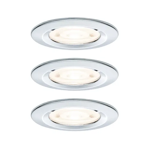 Paulmann, Paulmann 92310 Nova LED-Einbauleuchte LED GU10 4.9 W Chrom