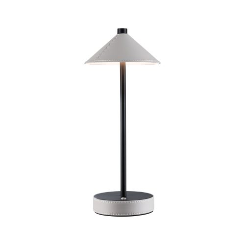 Paulmann, Paulmann Pellini 71176 Akku-Tischlampe LED 2 W Schwarz (matt), Beige