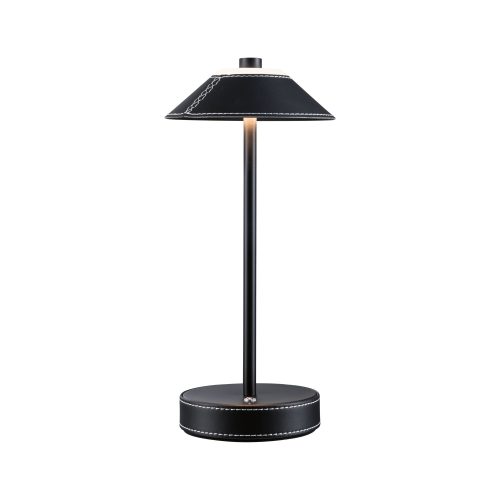Paulmann, Paulmann Pellini 71173 Akku-Tischlampe LED 2 W Schwarz, Schwarz (matt)