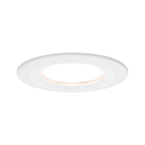Paulmann, Paulmann Coin LED-Bad-Einbauleuchte LED LED fest eingebaut 6 W IP44 Weiß (matt)