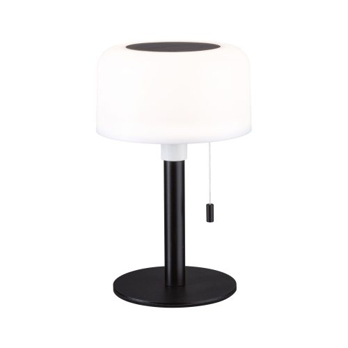 Paulmann, Paulmann 94607 Bartja Solar-Tischlampe 1.6 W Warmweiß Schwarz