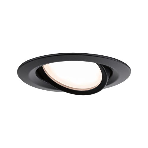 Paulmann, Paulmann 92459 Nova Plus Coin LED-Einbauleuchte LED 6 W Schwarz (matt)