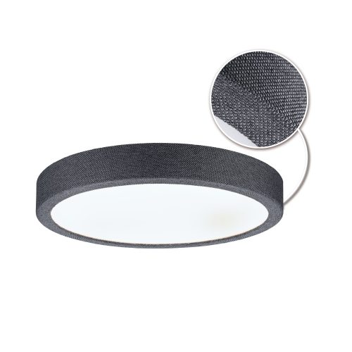 Paulmann, Paulmann 71055 Cosara LED-Deckenleuchte LED LED 15 W Dunkelgrau